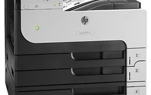 Chuyên Nạp mực máy in HP LaserJet color MFP M712xh tận nơi